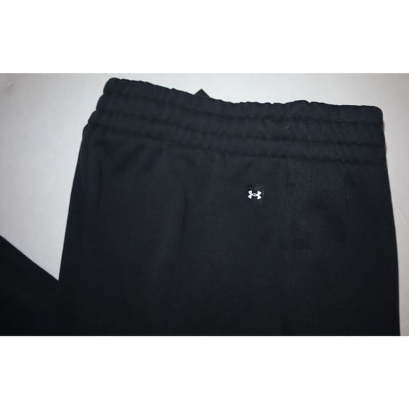 Under Armour Women's Sz S Black Project Rock Heavyweight Terry Jogger Pants $90 - Picture 8 of 13